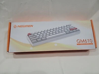 Newmen GM610 Bluetooth Mechanical Keyboard (Brown Switches) - With Extra Keycaps - Image 1 of 4