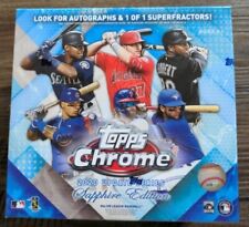 2020 Topps Chrome Update Sapphire Edition Factory Sealed Hobby Box Exclusive MLB