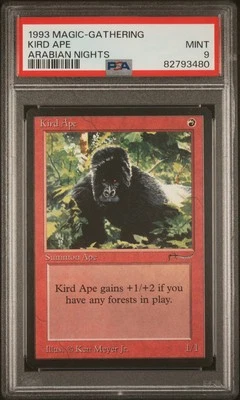 Kird Ape - Arabian Nights - MTG - Mint - PSA 9. More MTG in Store - Image 1 of 2