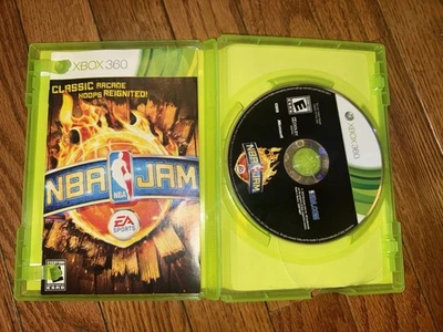 NBA Jam (Microsoft Xbox 360, 2010) Novo na caixa com manual com - Imagem 1 de 3