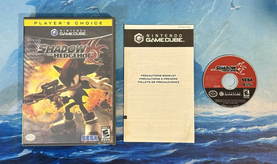 Shadow the Hedgehog (Nintendo GameCube, 2005) No Manual Works Resurfaced - Good - Image 1 of 4