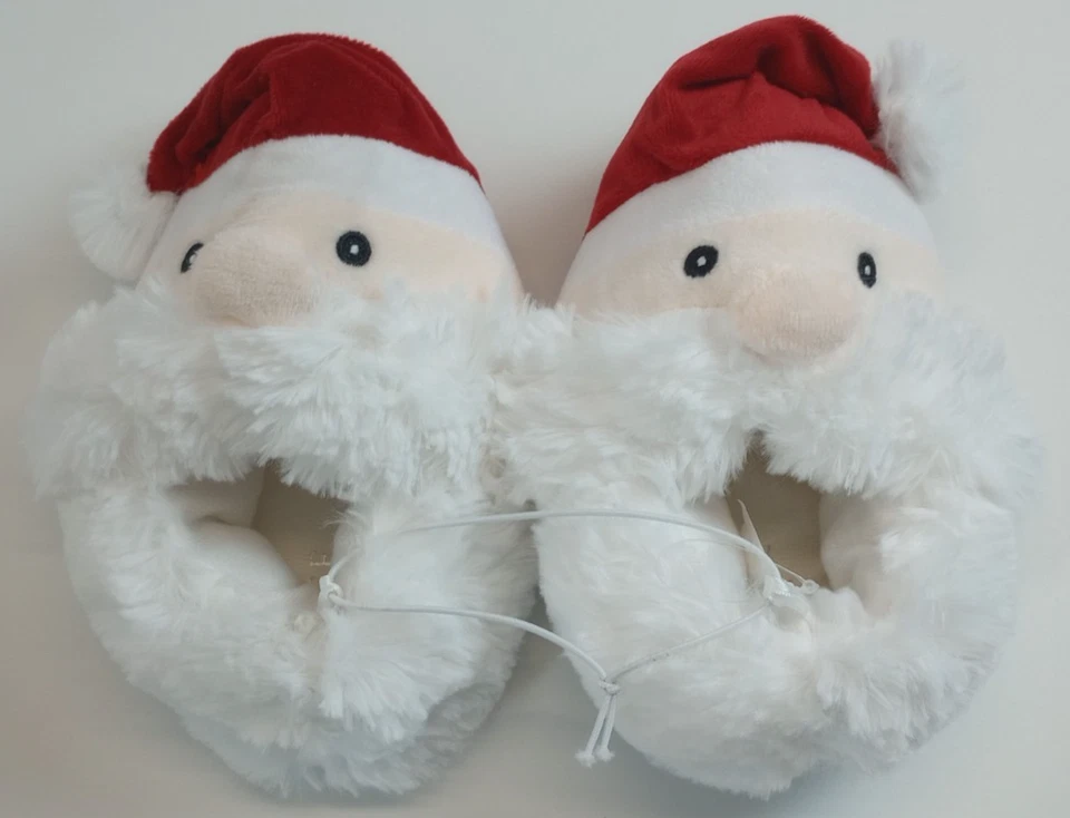 Милые детские тапочки Santa размер 8/9 от Children's Place новые без ценников - Изображение 1 из 4