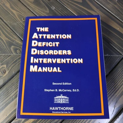 Attention Deficit Disorders Intervention Manual McCarney 2nd Ed Softcover Book - Image 1 of 4