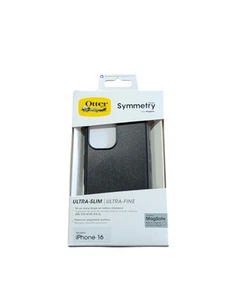 E3. OtterBox Symmetry Series+ with MagSafe Case For iPhone 16 - Black - Picture 1 of 1