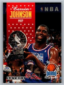 1992-93 Skybox All Star MVP Earvin "Magic" Johnson #310 - Foto 1 di 2