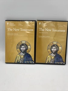 The Great Courses: The New Testament Volume 1 & 2 • 4 DVDs & 6 Audio CDs • Mint - Imagen 1 de 7