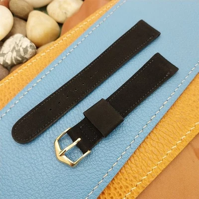 Correa de reloj vintage de gamuza de 17,2 mm JB Champion EE. UU. nos años 50 Foto 1 de 4