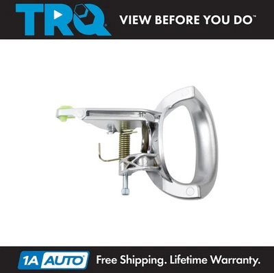 TRQ Rear Left Interior Door Handle Satin Chrome For 2007-2011 Dodge Nitro Foto 1 de 3