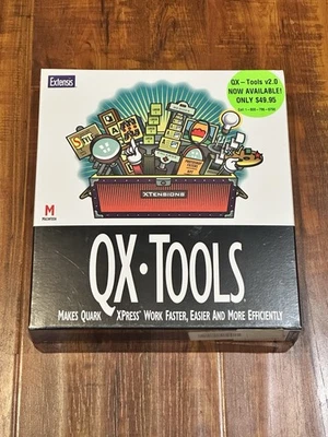Rare Vintage 90’s Extensis QX-Tools Mac for QuarkXPress - New & Sealed - Image 1 of 4