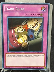 Yu-Gi-Oh! Dark Bribe SDGU-EN039 C MP - Picture 1 of 2