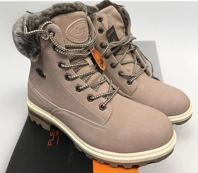 Lugz Flexastride pink combat lace up memory foam comfort sole boots-9.5 NIB - Image 1 of 4