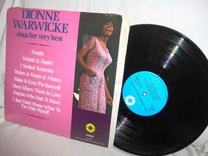 DIONNE WARWICK-SINGS HER VERY BEST NM/VG+ r&b soul vinyl LP - Picture 1 of 1