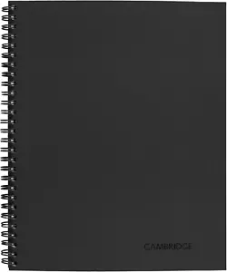 Notebook, Business Notebook, 6-5/8" X 9-1/2", 80 Sheets, Legal Ruled, Flexible C - Picture 1 of 7