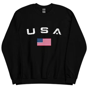 "USA Flag" Design Shirt/Hoodie/Sweatshirt - Picture 1 of 13