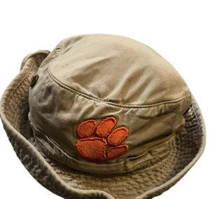 Men's Top of the World Tan Clemson Tigers Bucket Hat L/XL - Picture 1 of 13