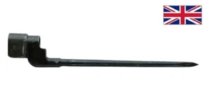 WWII British Enfield #4 MK Spike Bayonet - Blued Steel - VG Condition! - Picture 1 of 1