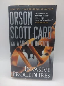 Invasive Procedures by Orson Scott Card & Aaron Johnston paperback - Picture 1 of 5