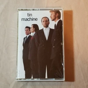 The Tin Machine Self Titled Eponymous Cassette Sealed David Bowie NOT CD Vinyl - Picture 1 of 6