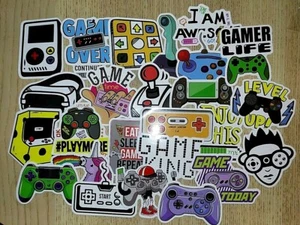 stickers stickers stickers retro gaming games gaming playstation X 25, 50,100 - Picture 1 of 2