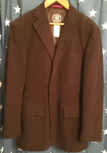 J Press Blazer NAVY MOLESKIN Modern Fit Tag Size Medium 44” Chest Actual Measure - Picture 1 of 11