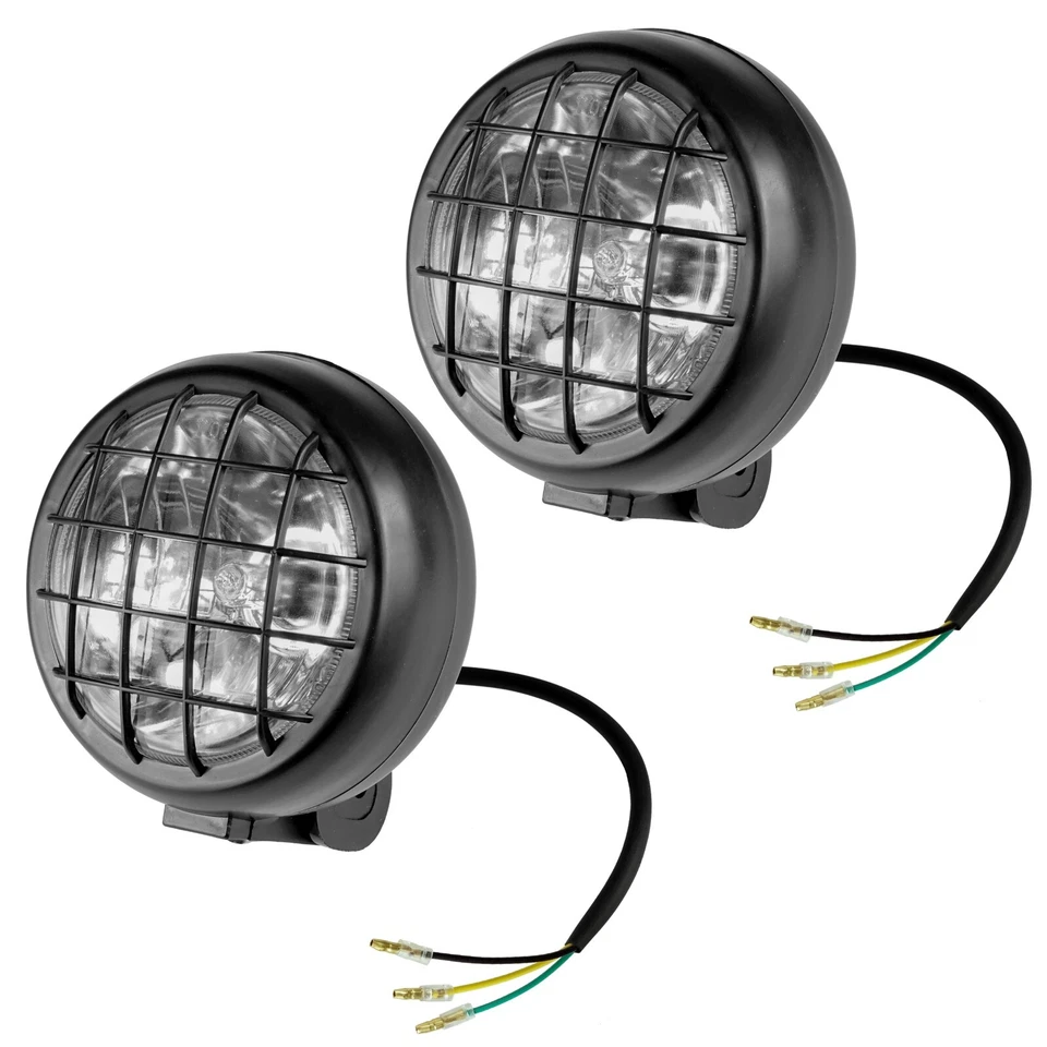 Caltric Headlight For Yamaha Warrior 350 YFM350X 1993-2004 Left & Right - Image 1 of 4