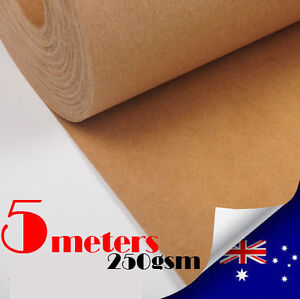 5M Kraft Paper Roll 250gsm/1000mm Wide Pattern Drafting Blocks  For DressMaking