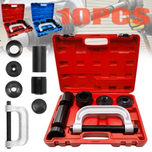 10Pc Ball Joint Remover Tool Kit Press Auto Repair Install Adapter Set Service - Picture 1 of 15