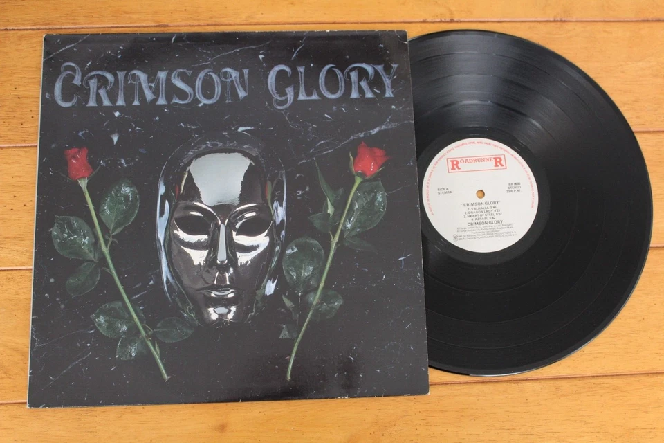 CRIMSON GLORY "SELF TITLED" LP 12" VINYL EXC 1986 HOLLAND {RR 9655} [85] - Image 1 of 4