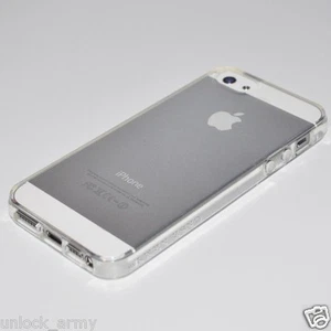 Stoßdämpfend Kratzfest Für Apple Slim Clear Case iPhone Cover 5 5S 5G - Bild 1 von 9