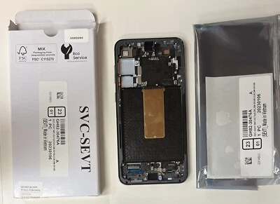 Pantalla LCD Genuina Samsung S23 plus S23+ SM-S916B SM-S916B/DS NEGRA REINO UNIDO Foto 1 de 2