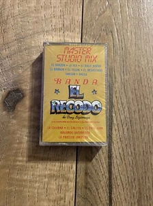 Banda El Recodo “Master Studio Mix” New Cassette Tape - Picture 1 of 3