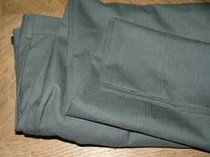 NEW WOT J.B BRITCHES DRESS PANTS SIZE 34 X 34 WOOL SPANDEX GRAY SOLID #315 - Picture 1 of 6