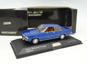 Minichamps 1/43 - Opel Rekord D Coupé Azul - Imagen 1 de 1