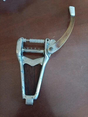 Vintage 1960’s Original Archtop Guitar Tailpiece RARE / EKO Crucianelli - Image 1 of 4