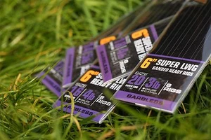 Guru LWG Bait Band Rig 6 pollici senza spine/impianti di pesca grossolana - Foto 1 di 1