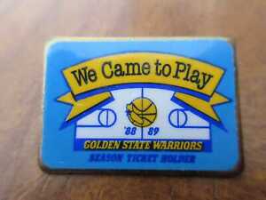 BASKETBALL Pin Golden State Warriors Team USA San Francisco 80s vtg