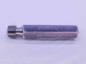 1/2 14 NPTF L1 PIPE THREAD PLUG GAGE .5 .50 .500 .5000 N.P.T.F. DRYSEAL TAPER - Picture 1 of 3