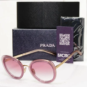Prada Sunglasses Round Red Opal Buganville Violet Round PR54YS SPR 54Y 05Y-02O - Picture 1 of 12