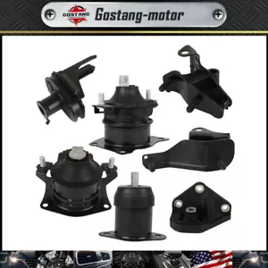 For 2004-2008 Acura TSX 2.4L Automatic Set of 7 New Engine Motor & Trans Mount - Bild 1 von 13