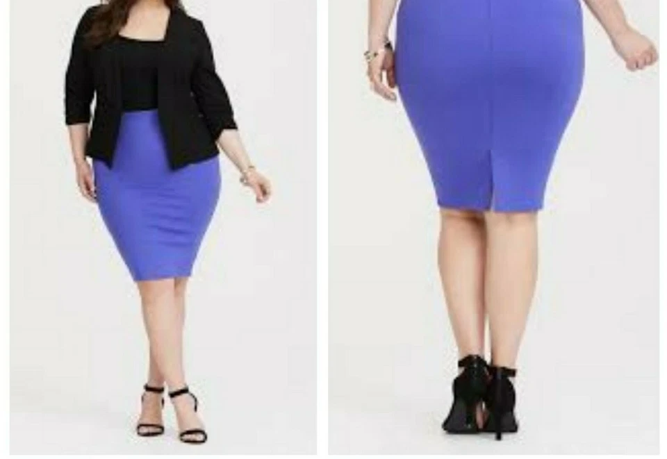 Falda lápiz Torrid Iris Ponte 0 L 12 #87980 Foto 1 de 1