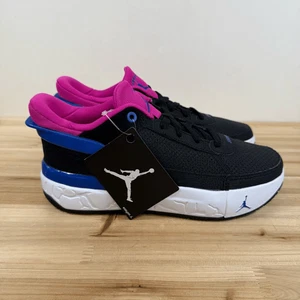Air Jordan Day1 EO Easy On Nike Sneaker Youth 6,5 Damen 8 Black Fire Pink - Bild 1 von 9