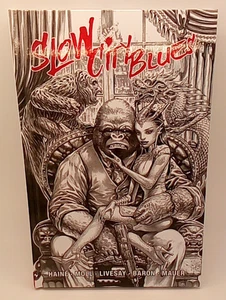 Slow City Blues, Vol. 1: SDCC B&W Cover by Sam Haine (2021, Into the Abyss) - Picture 1 of 3