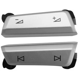 Cromo Multifuncional Volante Botón Llave Volumen Botón para 8 MK8 2285 - Imagen 1 de 8