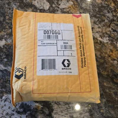 Ремонтный комплект диафрагменного насоса Graco D07GGG - Изображение 1 из 3