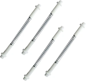 4 Sets K 5131 Stahl und Nylon Sturmtür Scharnier Stift Kit, 8 Stück weiß  - Bild 1 von 6