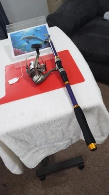 telescopic fishing rod and reel combo spinning - Image 1 of 3