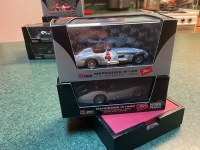 2 1/43  Brumm  Mercedes  Race Cars W196 S022 & R281 NIB’s - Image 1 of 2