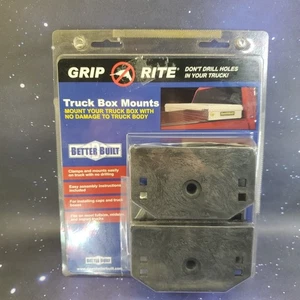 Better Built Grip Rite No-Drill Truck Tool Box Mounts Clamps Part - NEW - Bild 1 von 9