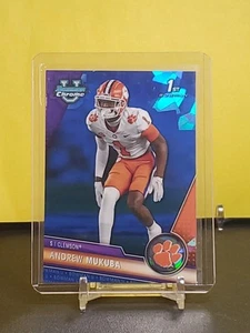 2023 Bowman University Chrome  - Andrew Mukuba #54 (RC) Sapphire Edition - Picture 1 of 2