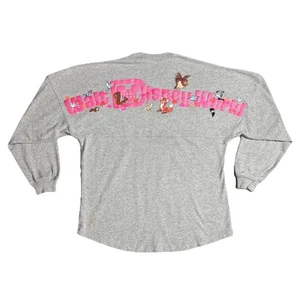 Walt Disney World Woodland Creatures Spirit Jersey Adult Small Gray Snow White - Picture 1 of 7